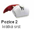 Hřeben foolee easee pozice 2